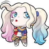 BlackCross Suicide Squard WhatsApp Sticker #9