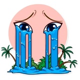 Blondie Vacation WhatsApp Sticker #18