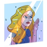 Blondie Vacation WhatsApp Sticker #23