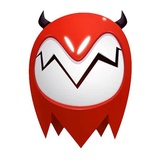 Blue Ghost WhatsApp Sticker #5