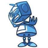 Robo Blues WhatsApp Sticker #22