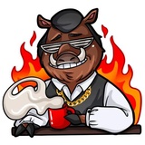 Boar On The Market Club WhatsApp Sticker #10