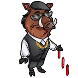 Boar On The Market Club WhatsApp Sticker #2