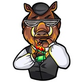 Boar On The Market Club WhatsApp Sticker #6