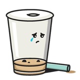 Boba Tea Time WhatsApp Sticker #10