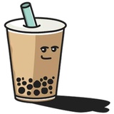 Boba Tea Time WhatsApp Sticker #13