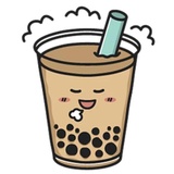 Boba Tea Time WhatsApp Sticker #16