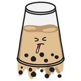 Boba Tea Time WhatsApp Sticker #19