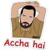 Bollywood pack WhatsApp Sticker #5