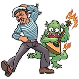 Bolshevik and Reptilians WhatsApp Sticker #6