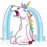 Unicorn WhatsApp Sticker #14