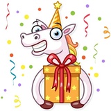 Unicorn WhatsApp Sticker #20