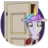 Unicorn WhatsApp Sticker #23