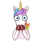 Unicorn WhatsApp Sticker #24