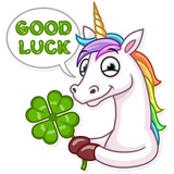 Unicorn WhatsApp Sticker #26