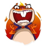 Born Villian WhatsApp Sticker #21