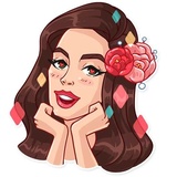 Lana Del Rey WhatsApp Sticker #16
