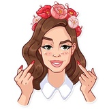 Lana Del Rey WhatsApp Sticker #18