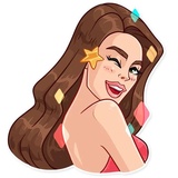 Lana Del Rey WhatsApp Sticker #23