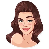 Lana Del Rey WhatsApp Sticker #26