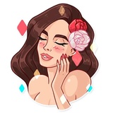 Lana Del Rey WhatsApp Sticker #6