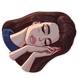 Lana Del Rey WhatsApp Sticker #7
