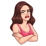 Lana Del Rey WhatsApp Sticker #8