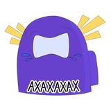 Among Us & Bounce Pack WhatsApp Sticker #3