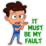 Love breakup fight WhatsApp Sticker #12