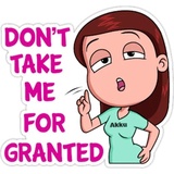 Love breakup fight WhatsApp Sticker #16