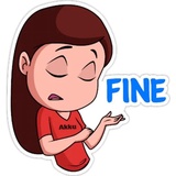 Love breakup fight WhatsApp Sticker #21