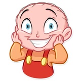 Brian and Stewie WhatsApp Sticker #15