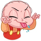 Brian and Stewie WhatsApp Sticker #27