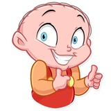 Brian and Stewie WhatsApp Sticker #3