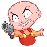 Brian and Stewie WhatsApp Sticker #7