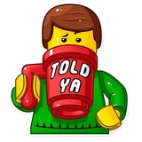 Lego is Awesome WhatsApp Sticker #22