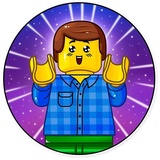 Lego is Awesome WhatsApp Sticker #26