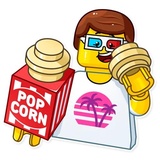 Lego is Awesome WhatsApp Sticker #27