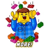 Lego is Awesome WhatsApp Sticker #28