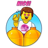 Lego is Awesome WhatsApp Sticker #3