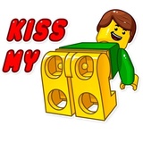 Lego is Awesome WhatsApp Sticker #30