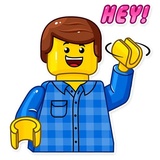 Lego is Awesome WhatsApp Sticker #5