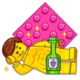Lego is Awesome WhatsApp Sticker #6
