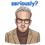 PewDiePie WhatsApp Sticker #11