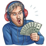 PewDiePie WhatsApp Sticker #17