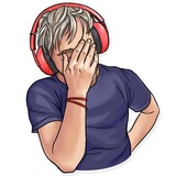 PewDiePie WhatsApp Sticker #20