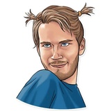 PewDiePie WhatsApp Sticker #28