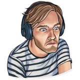 PewDiePie WhatsApp Sticker #30