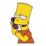 Bart WhatsApp Sticker #27