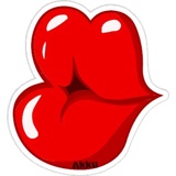 Bubu Love WhatsApp Sticker #11